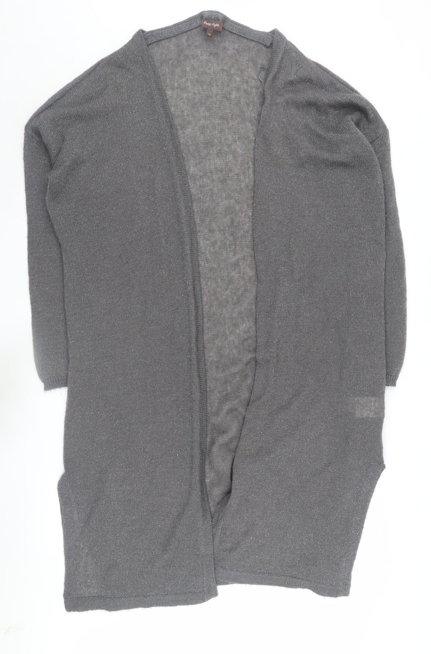 Phase Eight Women's Grey Cardigan Size 14