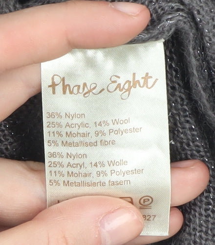 Phase Eight Women's Grey Cardigan Size 14