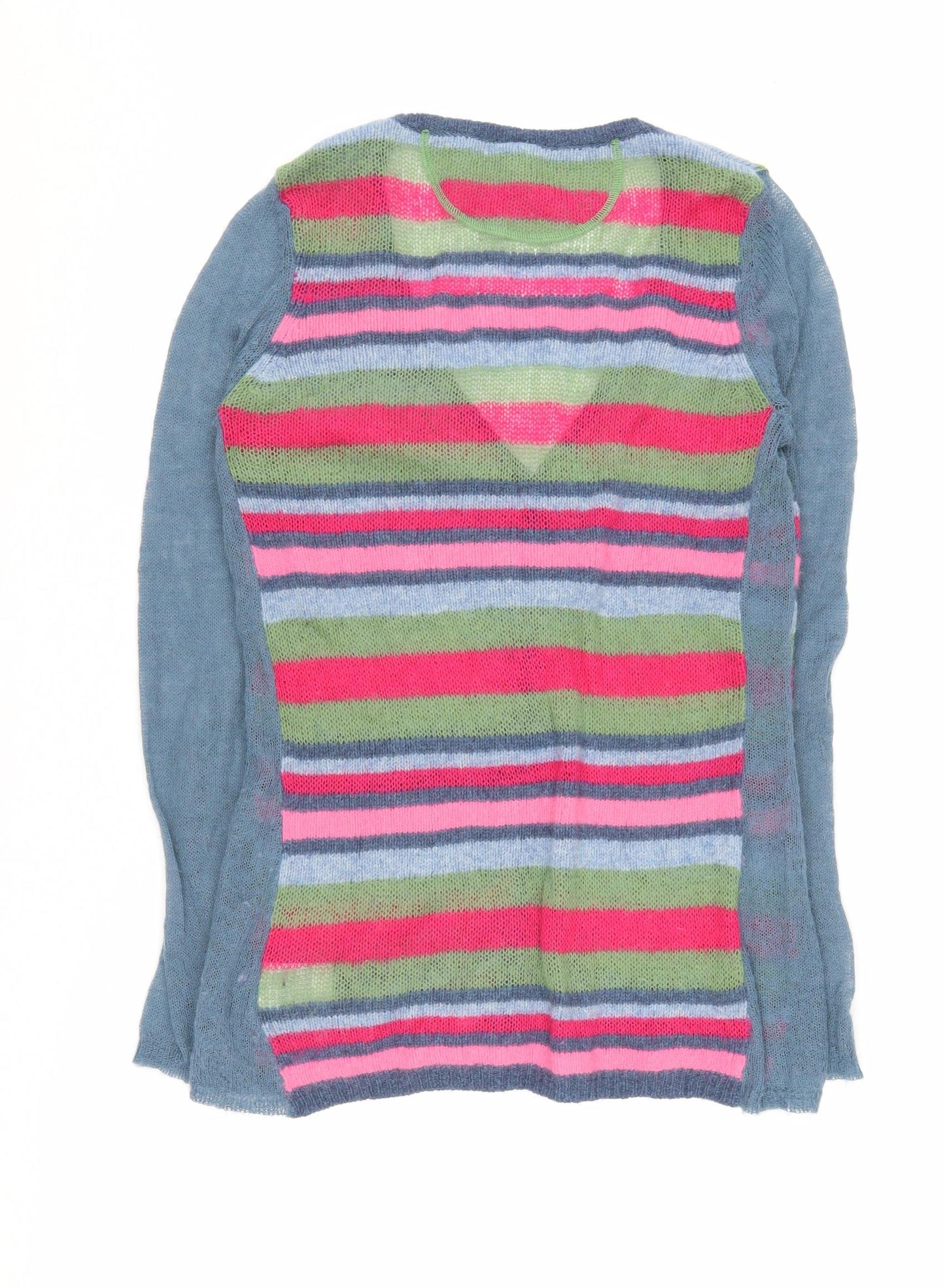 White Stuff Women’s Multicoloured Striped Cardigan Size 14