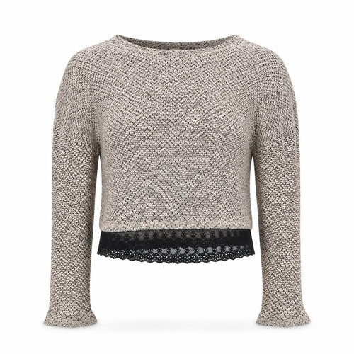 Pins and Needles Beige Women's Jumper, S, Boat Neck, Casual