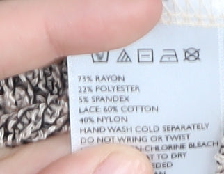 Pins and Needles Beige Women's Jumper, S, Boat Neck, Casual