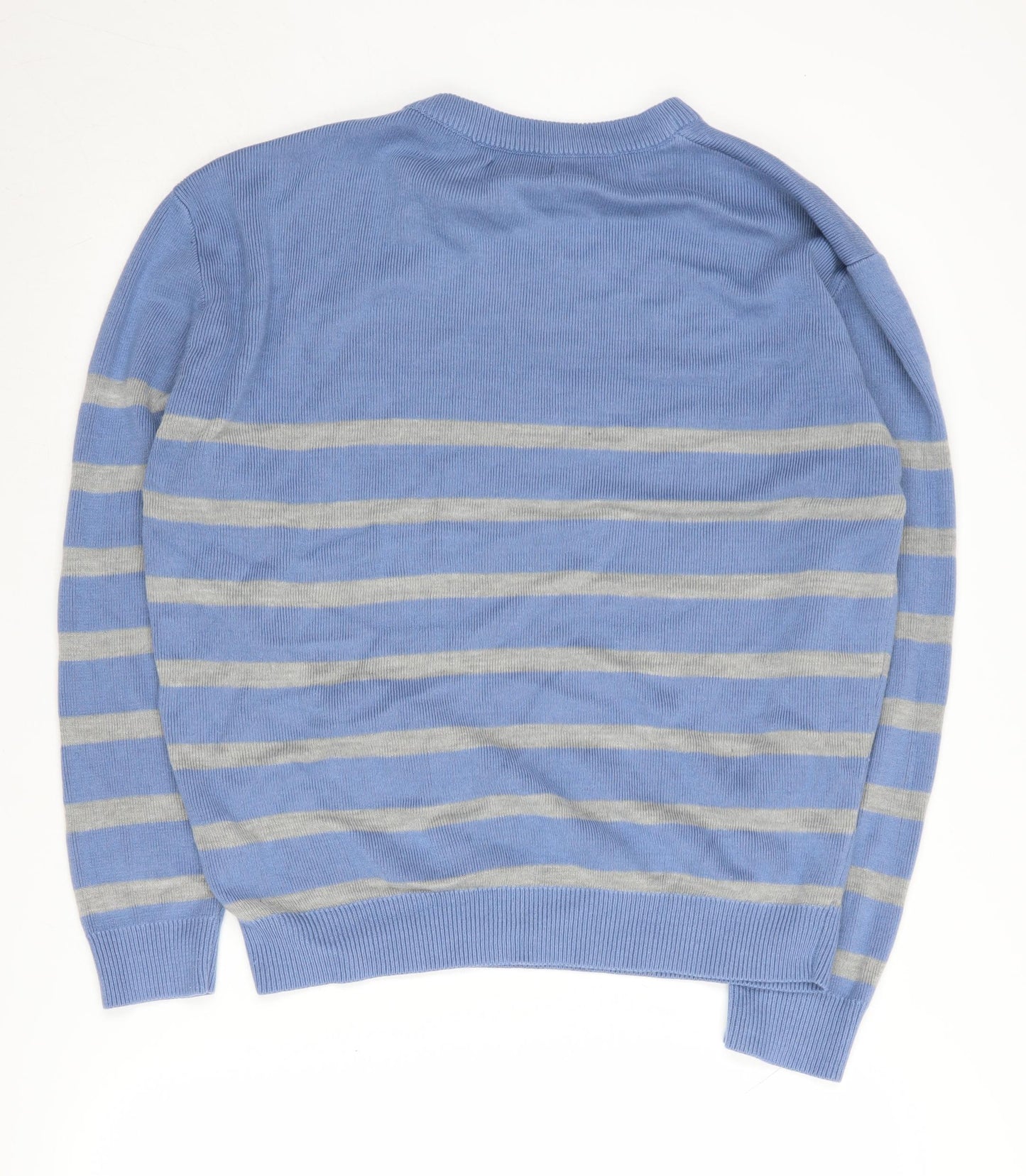 J.J. Willis Men's Blue Striped Pullover Jumper 2XL