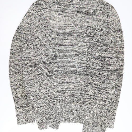 River Island Women's Multicoloured Sequin Cardigan Size 14