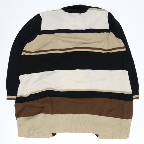 Ann Harvey Women's Striped Cardigan - Size 3