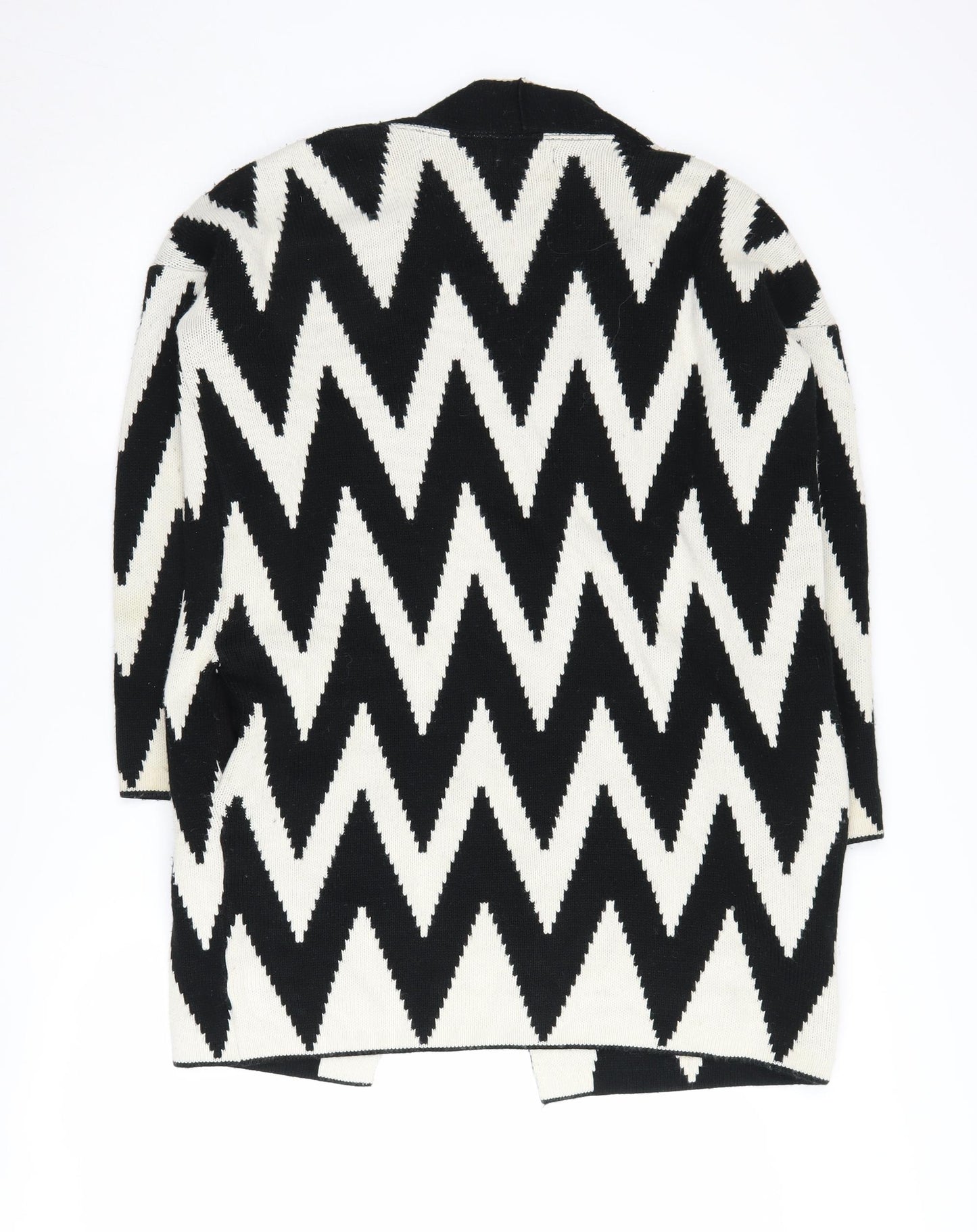 Paraphrase Women's Black & White Cardigan Size 10