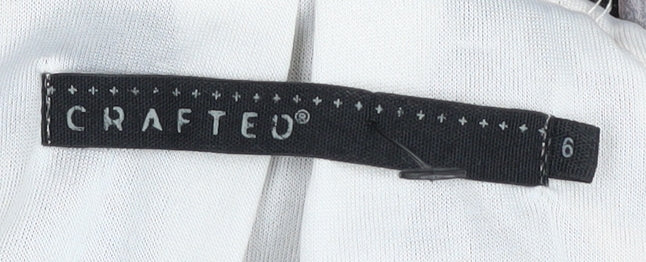 Crafted Women's Black Beaded Cocktail Dress, Size 6