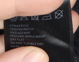 Urban Outfitters Women's Black Cardigan, Size S, Chunky-Knit