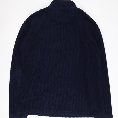Hardwear Apparel Blue Henley Men's Large
