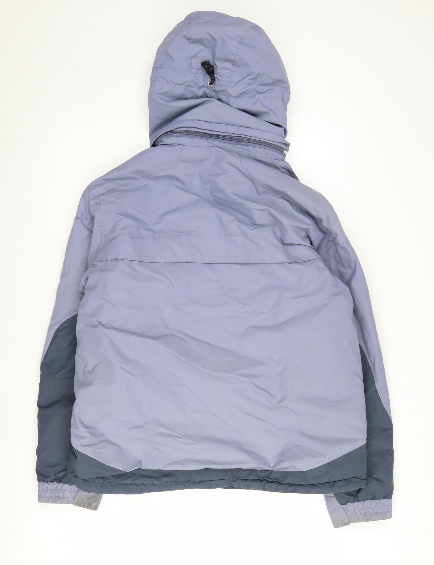 Brugi Womens Blue Ski Jacket UK 14 Hooded Winter