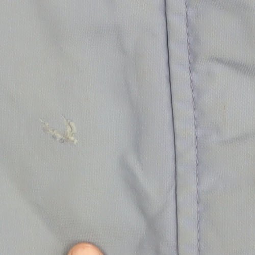 Brugi Womens Blue Ski Jacket UK 14 Hooded Winter