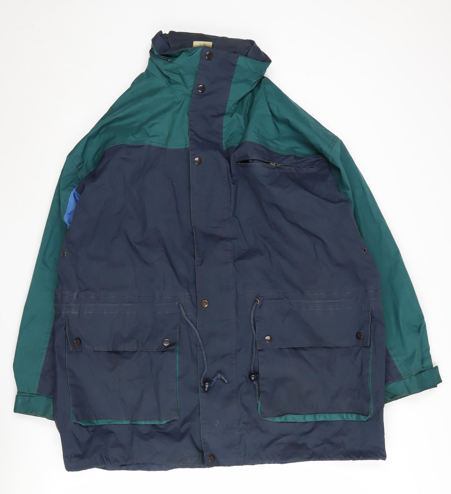 Premier Man Green Anorak Jacket L Men’s Hooded