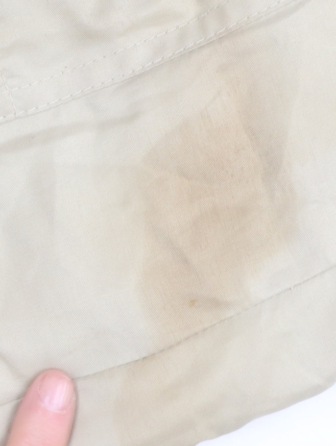 Eisenegger Women's Beige Hooded Parka Jacket Size 14