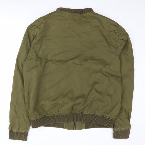 Farrell Men's XL Green Bomber Jacket Casual