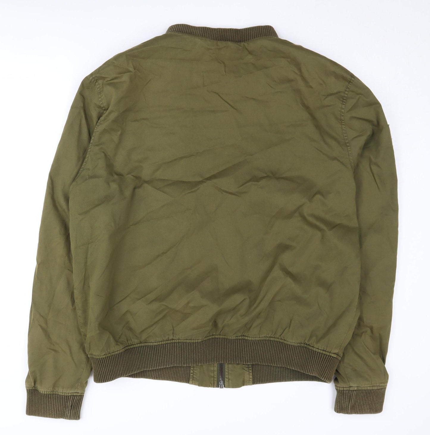 Farrell Men's XL Green Bomber Jacket Casual