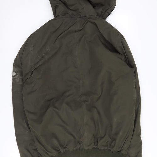 Condemned Nation Men's Green Bomber Jacket M
