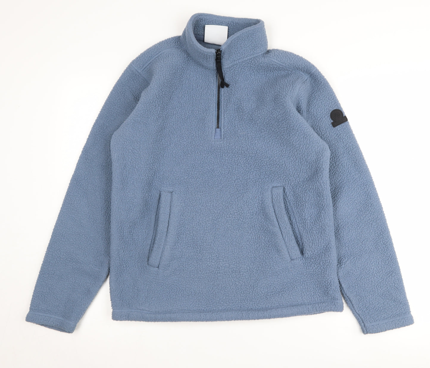 TOG24 Women's Blue Fleece Pullover Sweatshirt Size 10