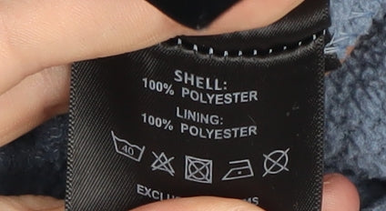 TOG24 Women's Blue Fleece Pullover Sweatshirt Size 10