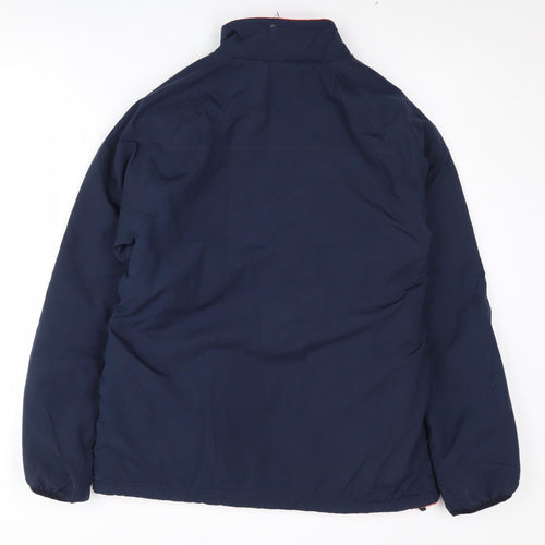 Maine Women's Blue Size 12 Parka Jacket Zip