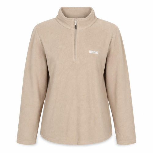 Regatta Women's Beige Fleece Pullover Sweatshirt, Size 12