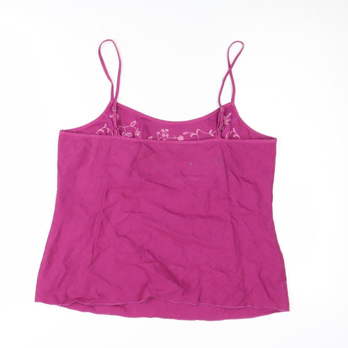 Marks and Spencer Women's Pink Camisole Tank Top Size 14
