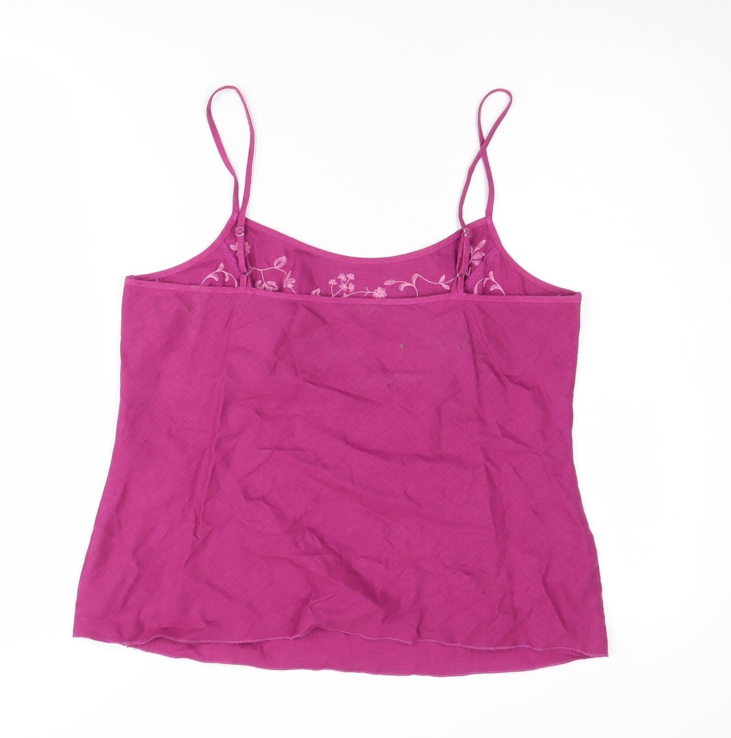 Marks and Spencer Women's Pink Camisole Tank Top Size 14