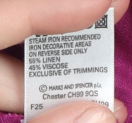 Marks and Spencer Women's Pink Camisole Tank Top Size 14