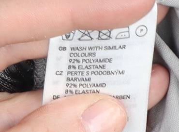 H&M Grey Fringe Sleeveless Top for Women - Size S