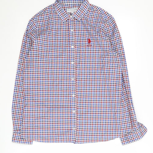 U.S. Polo Assn. Men's Multicoloured Check Shirt