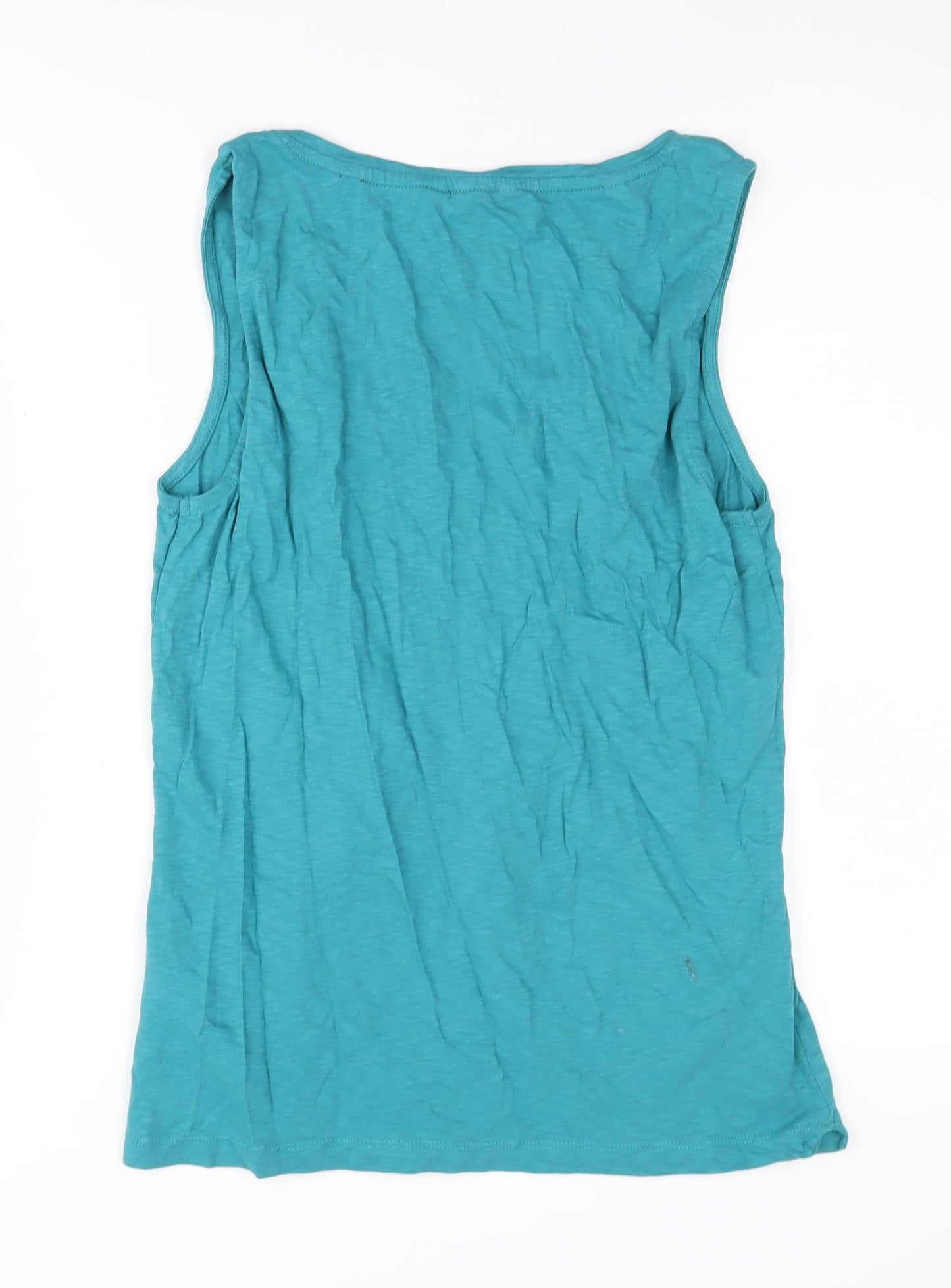 White Stuff Women's Blue Tank Top UK 10 Summer
