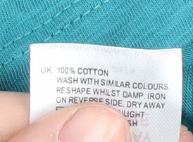 White Stuff Women's Blue Tank Top UK 10 Summer