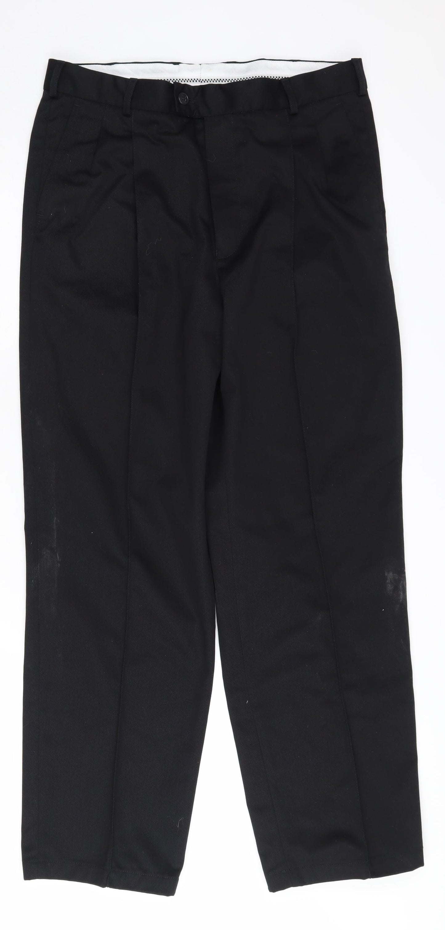 Churchill Black Men's Workwear Dress Pants Size 36