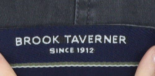 Brook Taverner Men's Black Trousers 42