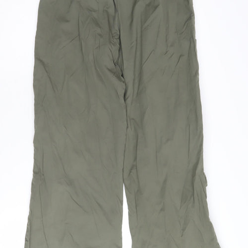 Zara Women's Green Cargo Trousers XS
