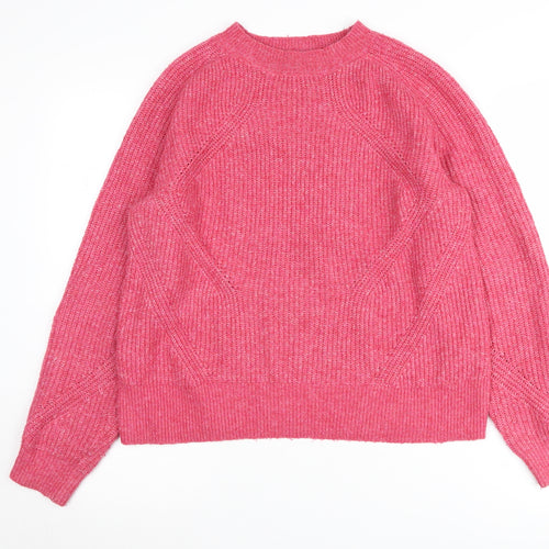 Marks and Spencer Women's Pink Pullover Jumper M