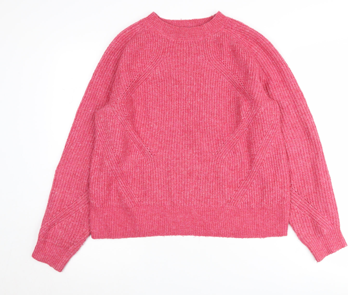 Marks and Spencer Women's Pink Pullover Jumper M