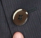 Hugo Boss Men's Blue Suit Jacket, Size 40, Wool