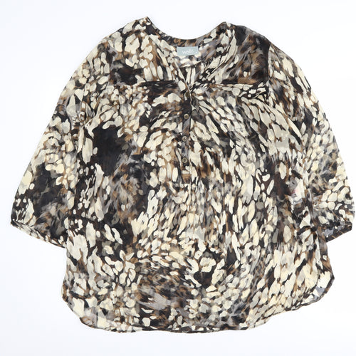 Wallis Women's Multicoloured Size 16 Blouse