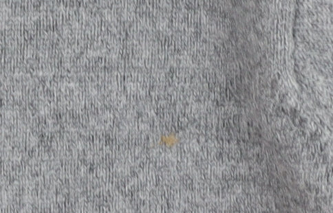 Oscar Jacobson Men's Grey V-Neck Wool Jumper - 2XL