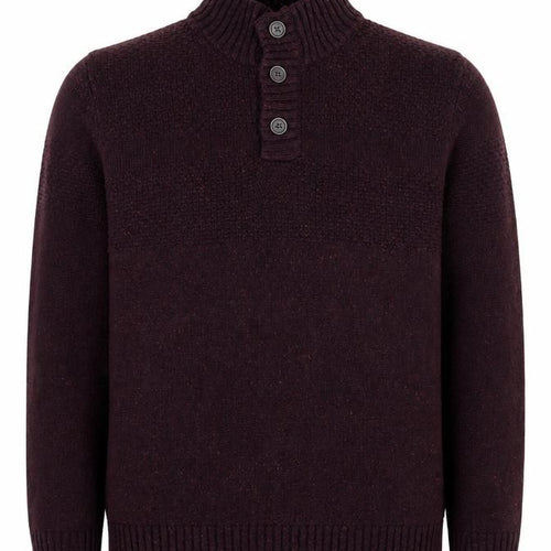 RJR John Rocha Men's Black XL Henley Jumper