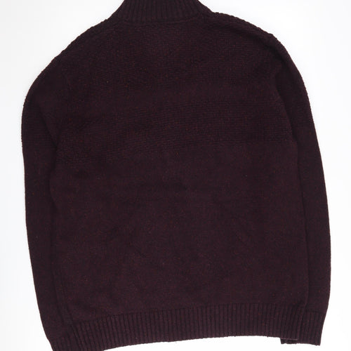 RJR John Rocha Men's Black XL Henley Jumper