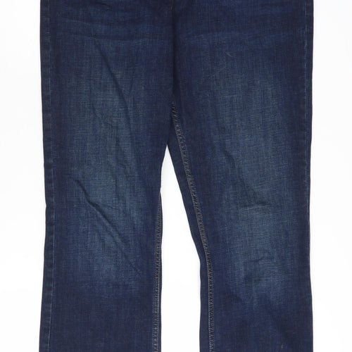 Debenhams Women's Blue Bootcut Jeans Size 16
