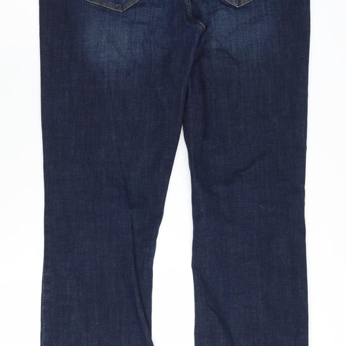 Debenhams Women's Blue Bootcut Jeans Size 16
