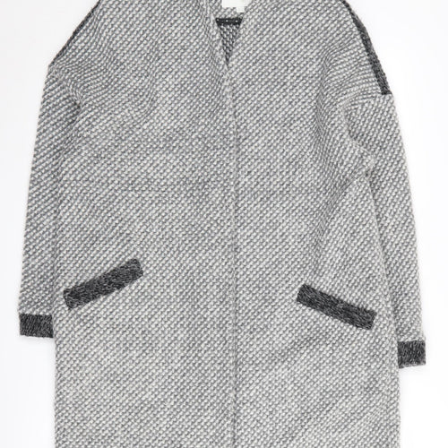White Stuff Grey Cardigan UK 14 Women