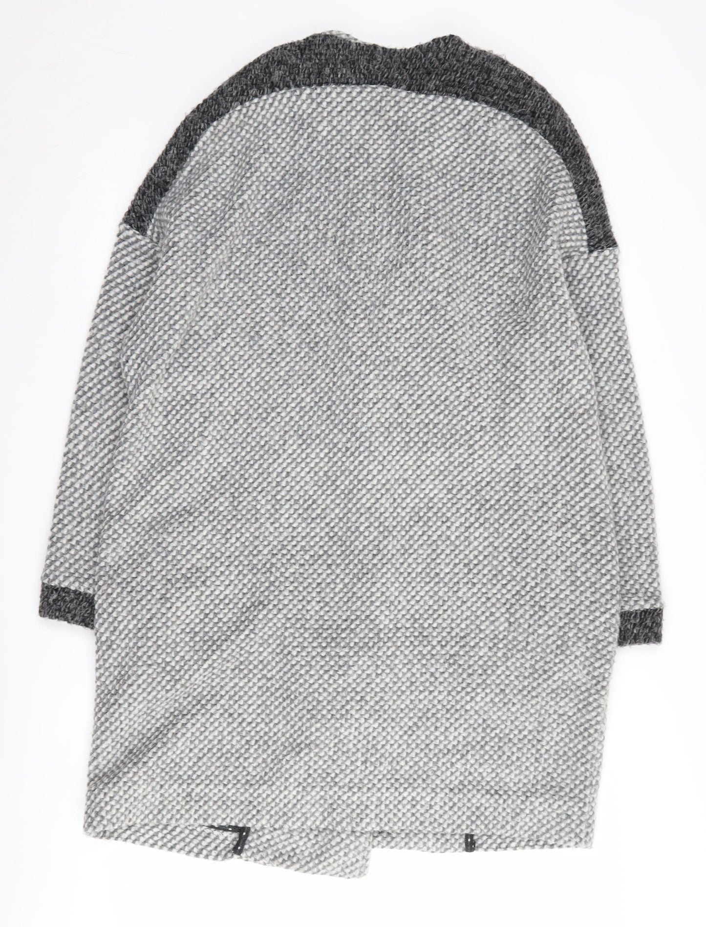 White Stuff Grey Cardigan UK 14 Women