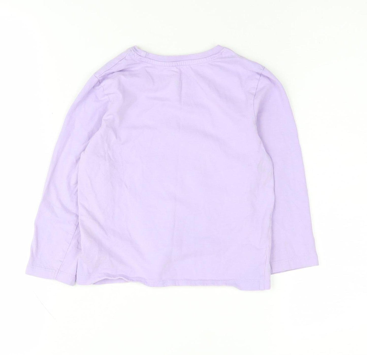 Disney Girls Encanto Purple Long Sleeve T-Shirt 3-4 Years