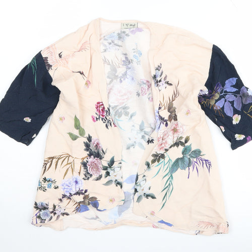 Next Girls Floral Shrug in Multicoloured Viscose, Size 9 Years