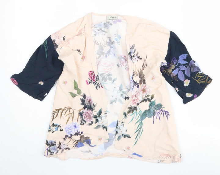Next Girls Floral Shrug in Multicoloured Viscose, Size 9 Years