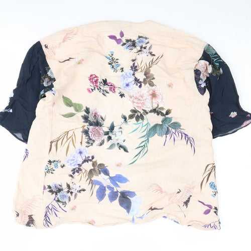 Next Girls Floral Shrug in Multicoloured Viscose, Size 9 Years