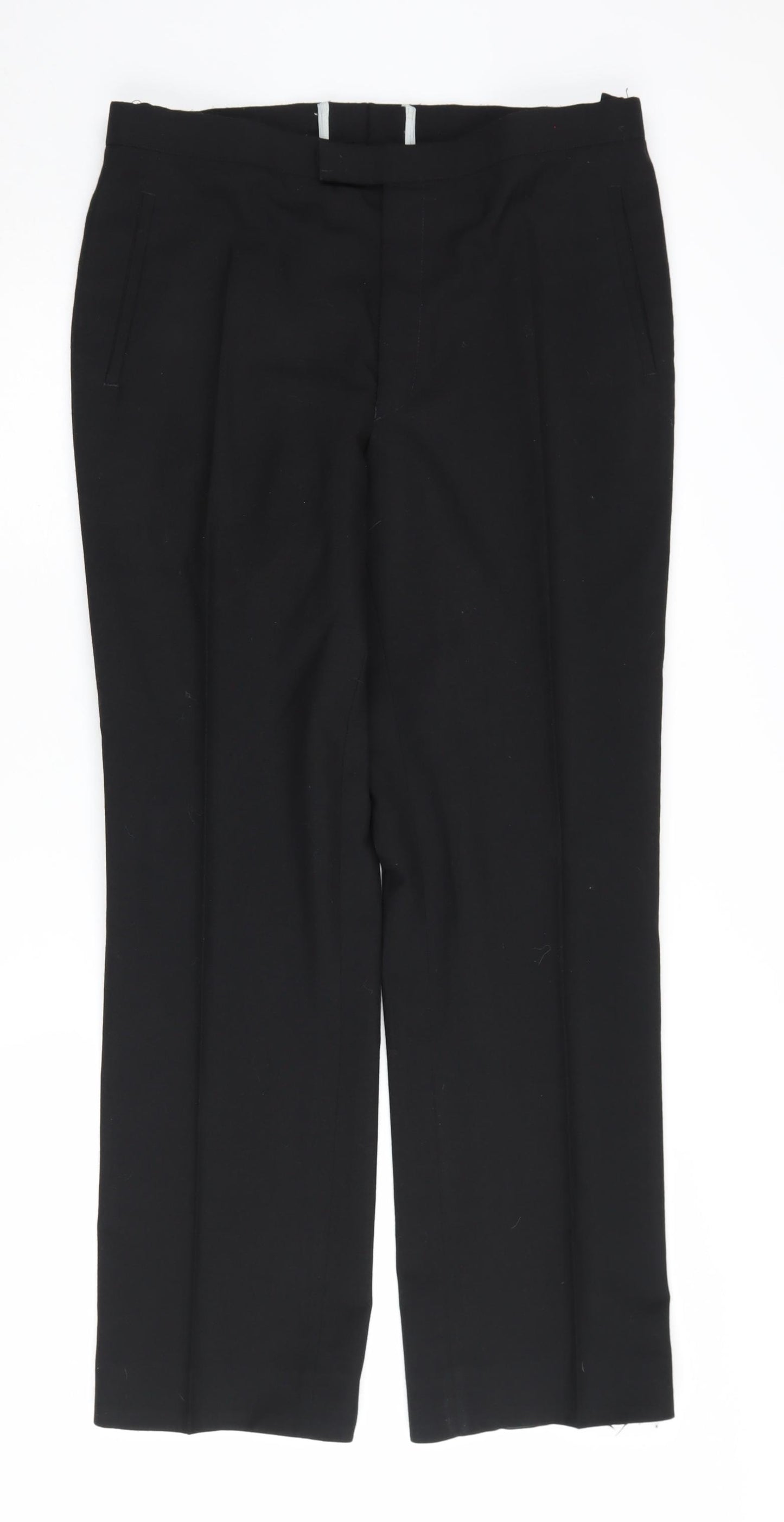 The Burton Collection Men's Black Dress Pants 36
