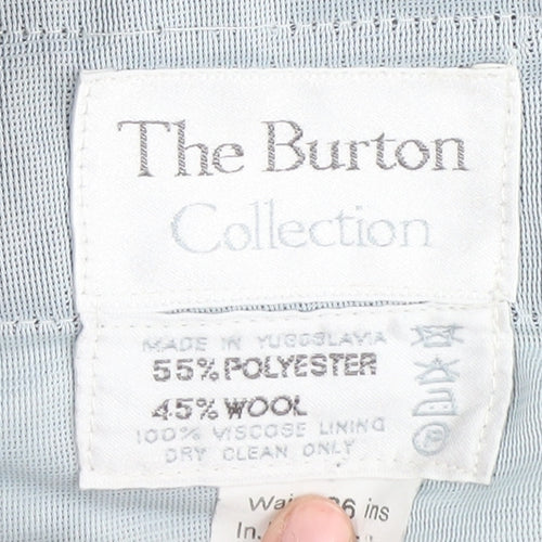 The Burton Collection Men's Black Dress Pants 36